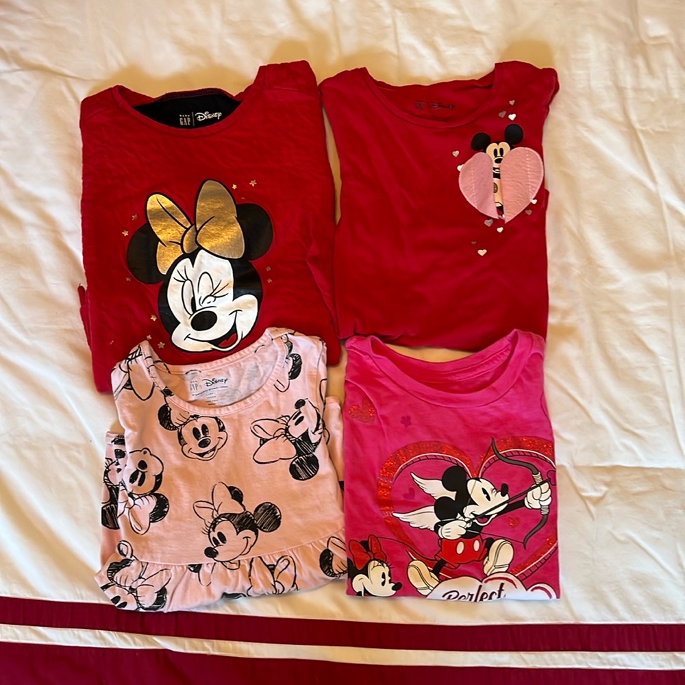 Minie Mouse Shirt Bundle size 5